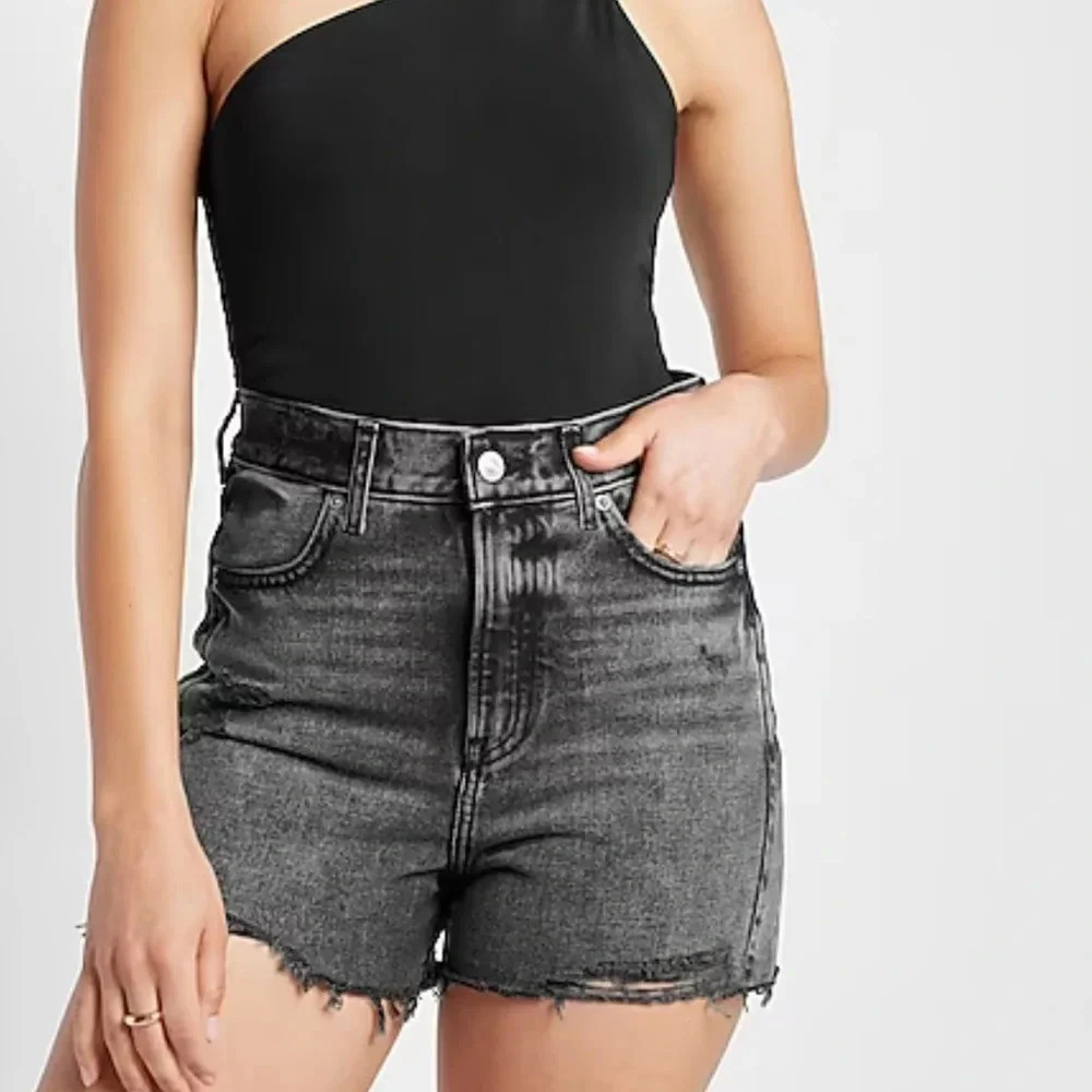 Express Black Shorts